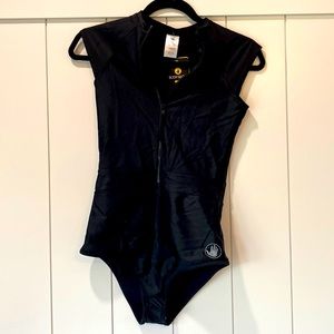 Womens black swimsuit, fits like a glove